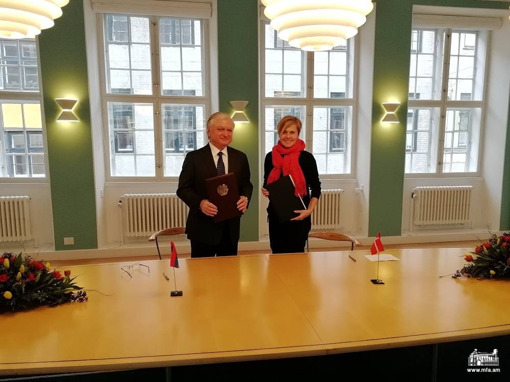 Foreign Minister of Armenia met with Minister for Culture of Denmark