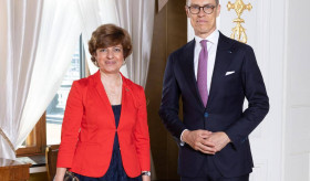 Դեսպան Աննա Աղաջանյանն իր հավատարմագրերը հանձնեց Ֆինլանդիայի Հանրապետության նախագահին