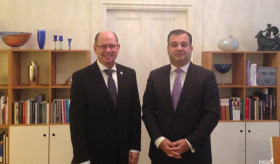 Ambassador Apitonian’s meeting with The Speaker of the Swedish Riksdag, Urban Ahlin