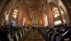 Armenian Genocide commemoration ceremony at the Great Church of  Stockholm marking the 100th anniversary of the Armenian Genocide