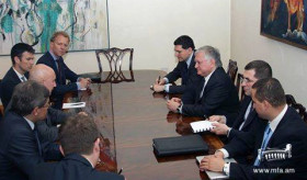 Foreign Minister of Armenia received political directors of Foreign Ministries of Poland and Sweden