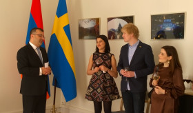 Amicable meeting with the Armenian artists of the Royal Swedish Opera and Ballet