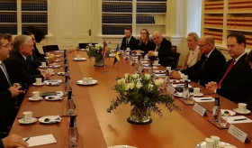 Meeting of Armenian Foreign Minister and the Speaker of Parliament of Sweden (Riksdag)