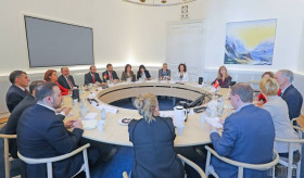 Meeting of Delegation Led by Ararat Mirzoyan with Danish Parliamentarians
