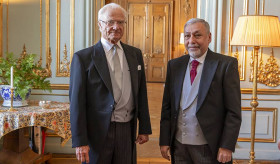 Ambassador Alexander Arzoumanian had a farewell audience with King Carl XVI Gustaf of Sweden